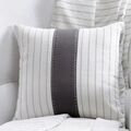 Coreme Coussin Monica gris La Talaudi&egrave;re