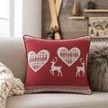 D&eacute;coration sur La Talaudi&egrave;re : Coreme Coussin Lautaret rouge