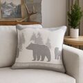 Coreme Coussin Canada gris La Talaudi&egrave;re