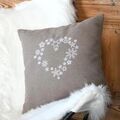 D&eacute;coration sur La Talaudi&egrave;re : Coreme Coussin Arly taupe
