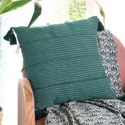 Coreme Coussin Singapour &eacute;meraude