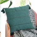 Coreme Coussin Singapour &eacute;meraude La Talaudi&egrave;re