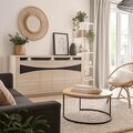 Meubles TV et rangement sur La Talaudi&egrave;re : Coreme Enfilade 4 portes Riviera