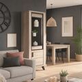 Meubles TV et rangement sur La Talaudi&egrave;re : Coreme Vitrine porte vitr&eacute;e Roxana
