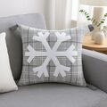 D&eacute;coration sur La Talaudi&egrave;re : Coreme Coussin Vaujany gris carr&eacute;