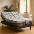 Matelas sur La Talaudi&egrave;re : Coreme Matelas Prestige pour relevable mousse &agrave; m&eacute;moire de forme &eacute;paisseur 20 cm
