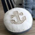 D&eacute;coration sur La Talaudi&egrave;re : Coreme Coussin Escale naturel rond