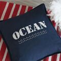 D&eacute;coration sur La Talaudi&egrave;re : Coreme Coussin Fregate marine
