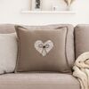 Coreme Coussin Meane taupe