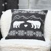 Coreme Coussin Bonneviaux ardoise
