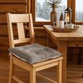 Coreme Galette de chaise Landry taupe La Talaudi&egrave;re
