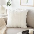 D&eacute;coration sur La Talaudi&egrave;re : Coreme Coussin Nebraska &eacute;cru carr&eacute;