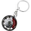 Porte cl&eacute; Clj Charles Le Jeune Porte-cl&eacute;s JANTES SPORT Gris