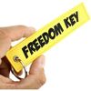 Porte cl&eacute; Clj Charles Le Jeune Porte-cl&eacute;s FREEDOM KEY Jaune