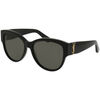 Lunettes de soleil Saint Laurent SL M3 Lunettes de soleil, Noir/Gris, 55 mm
