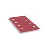 HERMES ABRASIFS Feuille papier bw110 auto-grippante 120 230 mm corindon 1 blister(s) de 10 pi&egrave;ce(s) feuille papier bw110 93x230mm 2x4 trous gr120 93 mm 10 - hermes ab