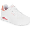 Baskets basses Skechers UNO - POP BACK Blanc