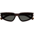 Lunettes sur Grenoble : Lunettes de soleil Saint Laurent SL 634 NOVA Lunettes de soleil, Havana/Gris, 61 mm