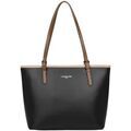 Sac a main LANCASTER Sac cabas Ref 38653 Noir Nuvi 28*25*13 cm