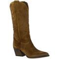 Bottes Gaia Shoes Bottes cuir velours tabac Grenoble