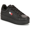 Baskets basses Tommy Jeans TJW FLATFORM ESS Noir