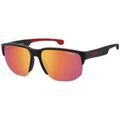 Lunettes sur Grenoble : Lunettes de soleil Carrera CARDUC 028/S Lunettes de soleil, Noir/Rouge, 63 mm