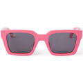 Lunettes sur Grenoble : Lunettes de soleil Off-White OERI086 Palerme Lunettes de soleil, Fuchsia/Gris, 51 mm