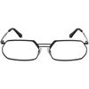 Lunettes de soleil Xlab Mod&egrave;le Borocay, couleur du cadre : Noir Cadres Optiques, Or Dor&eacute;