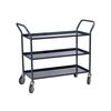 Servante polyvalente &agrave; plateaux t&ocirc;le 200 kg servante 3 plateaux t&ocirc;le - 200 kg 200 kg 435 mm 1 pi&egrave;ce(s) acier 3 935 mm caoutchouc - fimm