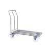 Chariot inox 400 kg 17 kg 400 kg chariot inox 400 kg 1 pi&egrave;ce(s) inox 518 mm fixe 1000 mm nylon - fimm