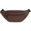 Sac banane Hexagona Sac banane Ref 61719 Chocolat 33*12.5*7.5 cm