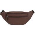Sac banane Hexagona Sac banane Ref 61719 Chocolat 33*12.5*7.5 cm