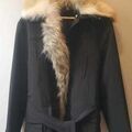 Manteau Sam Rone Manteau 3/4 qualit&eacute; Marron Grenoble