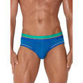 Lingerie homme sur Grenoble : Slips Code 22 Slip Bright Mesh Code22 Bleu
