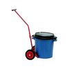 FIMM Diable porte bouteille gaz m&eacute;nager 80 kg roues caoutchouc 550 mm 250 kg diable porte bouteille gaz m&eacute;nager 80 kg roues caoutchouc 1 pi&egrave;ce(s) acier fix