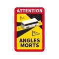 Outils soudure sur Annecy : SOFOP TALIAPLAST Adh&eacute;sifs signal&eacute;tique d'angles morts 1 sachet(s) de 10 pi&egrave;ce(s) 170 mm 250 mm oui attention angles morts (transport de personnes) vinyle vinyl ext&eacute;rie