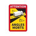 Outils soudure sur Annecy : SOFOP TALIAPLAST Adh&eacute;sifs signal&eacute;tique d'angles morts 1 sachet(s) de 10 pi&egrave;ce(s) 170 mm 250 mm oui attention angles morts (transport de marchandises) vinyle vinyl ext&eacute;