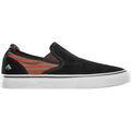 Skate & rollers sur Grenoble : Chaussures de Skate Emerica WINO G6 SLIP ON X BRADEN HOBAN BLACK OLIVE RED