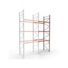 MANORGA Rayonnage lourd epsirack 1 kit(s) h.4500 x l.2700 mm 3 niv. 1500 kg / niv. el&eacute;ment suivant &eacute;l&eacute;ment suivant lourd 1100 mm 2700 mm 1500 kg 4500 mm - man