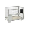 Caisse grillag&eacute;e europool 1500 kg gris 1 pi&egrave;ce(s) caisse grillag&eacute;e europool 1500 kg 1240 mm 835 mm 970 mm - mdm
