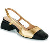 Chaussures escarpins Fericelli LEA Dor&eacute;