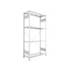 PRODIF SOMEC RHONES ALPES Rayonnage l&eacute;ger en kit 1 kit(s) 1000 mm rayonnage l&eacute;ger suivant 4 niveaux 2000 x 1000 x 500 mm l&eacute;ger 2000 mm &eacute;l&eacute;ment suivant 500 mm 150 kg - prodif so
