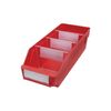 Lot bo&icirc;te pour &eacute;tag&egrave;re 1 carton(s) de 30 pi&egrave;ce(s) bo&icirc;te &eacute;tag&egrave;re l300xl120xh95mm rouge pp - nw