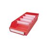 Lot bo&icirc;te pour &eacute;tag&egrave;re 1 carton(s) de 20 pi&egrave;ce(s) bo&icirc;te &eacute;tag&egrave;re l400xl180xh95mm rouge pp - nw