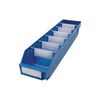 Lot bo&icirc;te pour &eacute;tag&egrave;re 1 carton(s) de 30 pi&egrave;ce(s) bo&icirc;te &eacute;tag&egrave;re l500xl120xh95mm bleue pp - nw
