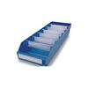 Lot bo&icirc;te pour &eacute;tag&egrave;re 1 carton(s) de 20 pi&egrave;ce(s) bo&icirc;te &eacute;tag&egrave;re l500xl180xh95mm bleue pp - nw