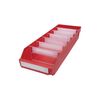Lot bo&icirc;te pour &eacute;tag&egrave;re 1 carton(s) de 20 pi&egrave;ce(s) bo&icirc;te &eacute;tag&egrave;re l500xl180xh95mm rouge pp - nw