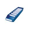 Lot bo&icirc;te pour &eacute;tag&egrave;re 1 carton(s) de 20 pi&egrave;ce(s) bo&icirc;te &eacute;tag&egrave;re l600xl180xh95mm bleue pp - nw