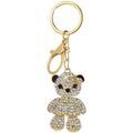 Cadeaux sur Grenoble : Porte cl&eacute; Sc Crystal B4349-BLANC Blanc