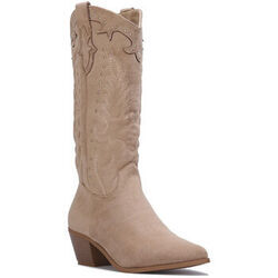 Bottes La Modeuse Bottes, cuissardes pour femme - Taupe -